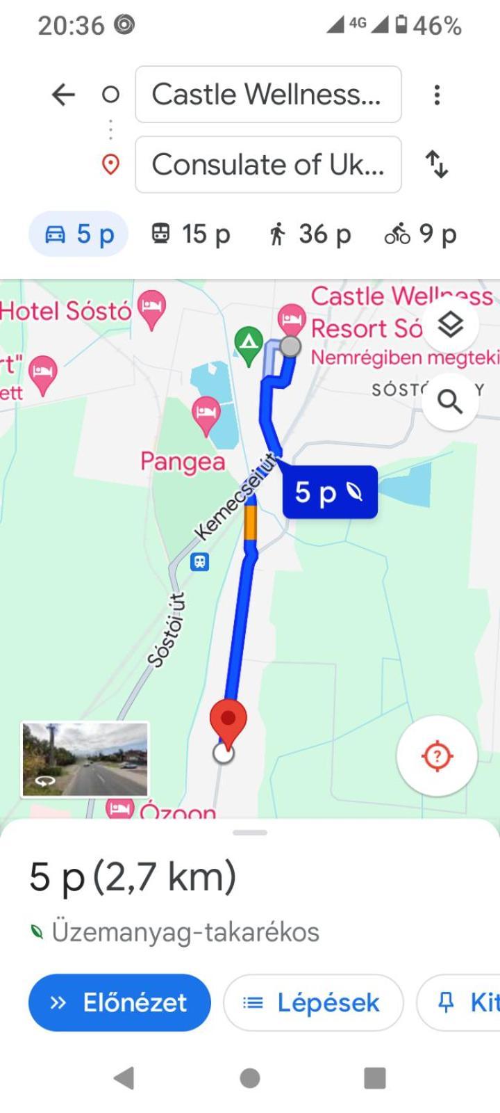 Castle Wellness Resort Sosto Ньїредьгаза Екстер'єр фото